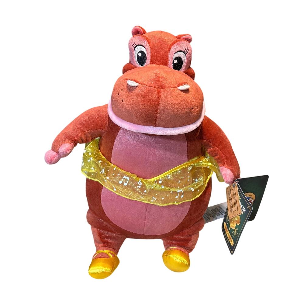 2025 Disney Parks Vault Fantasia Hyacinth Hippo 14” Stuffed Animal Plush New